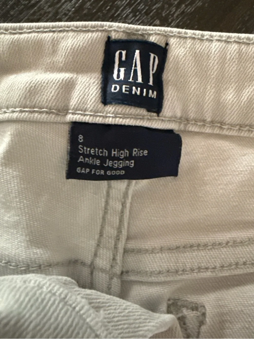 Gap Denim Girls 8 Distressed Stretch High Rise Ankle Jegging